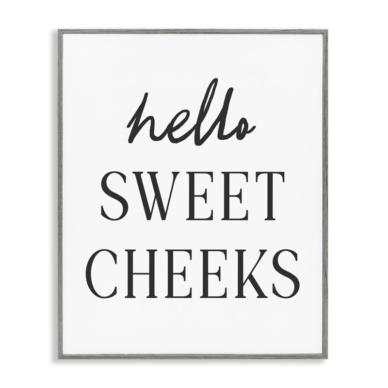 Giclée encadrée Sweet Cheek, Estampe numérique Farmhouse, H 30 po x l 24 po
