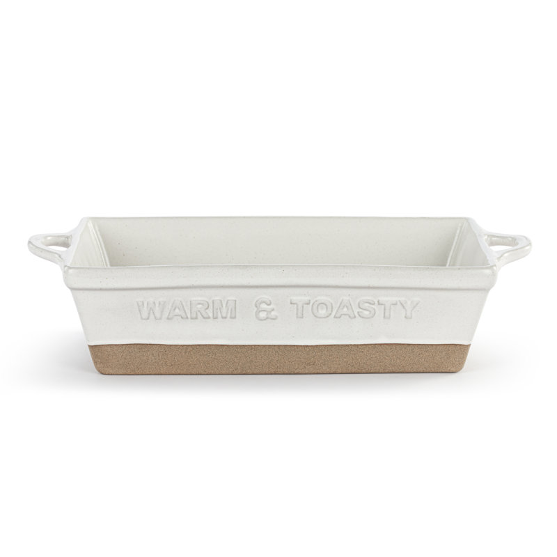 Gather 'Round Loaf Dish - 9X5in, White