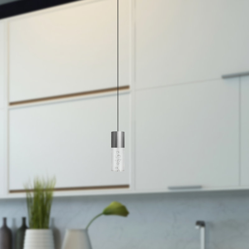 Andromedae 1 - Light Single Pendant, Nickel