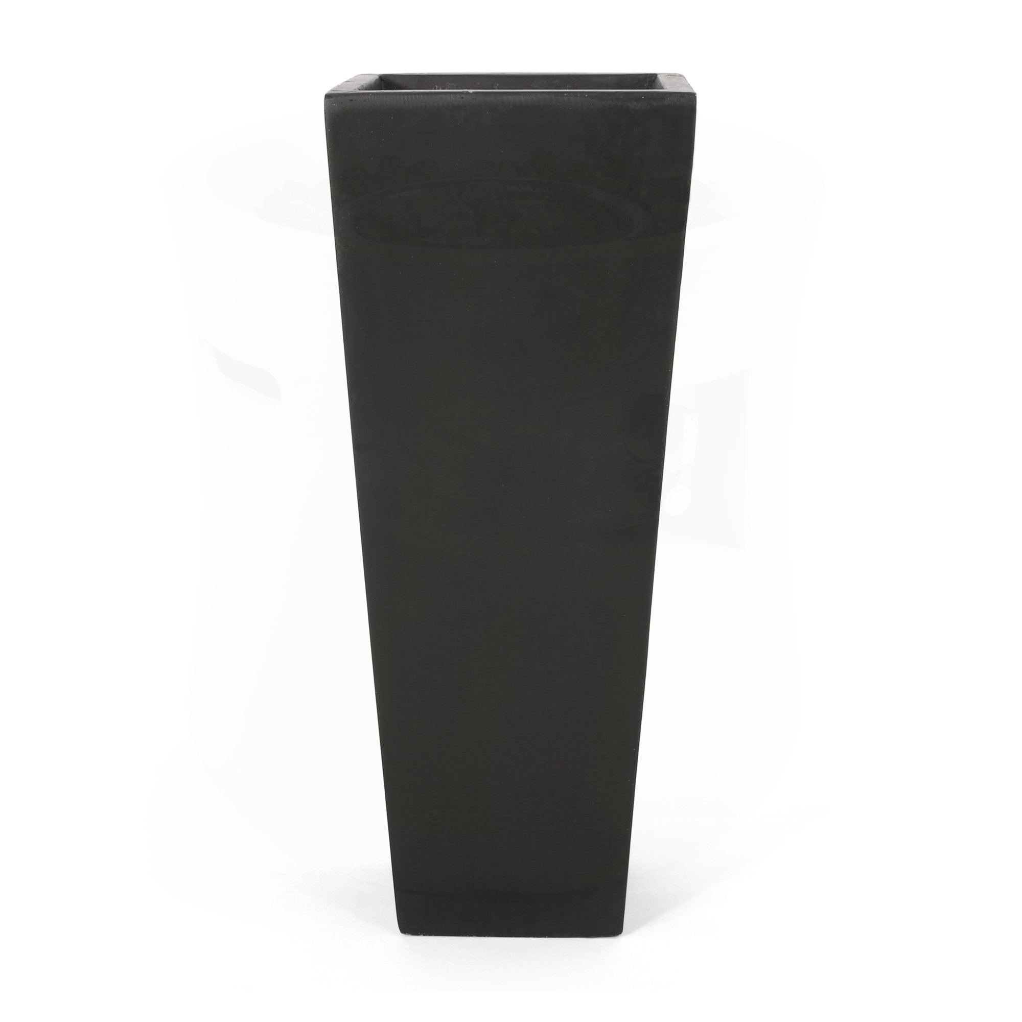 Devi Pot Planter - Set of 2, 1, Matte Black