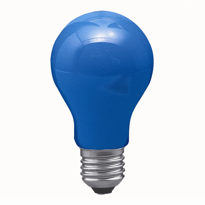 Sheldon Red E27 General-Purpose Light Bulb