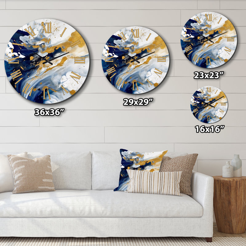 Metal Wall Clock, Small