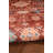 Washable Red and Ivory Machine Woven Area Rug-658139148