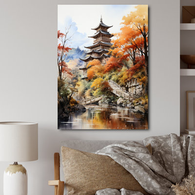Madaly Japon Art Golden Autumn