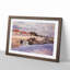 Barges by Alfred Sisley - Picture Frame Painting-62747854-62747857