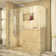 Unidoor Plus 54" W x 36.375" D x 72" H Frameless Pivot Rectangle Shower Enclosure