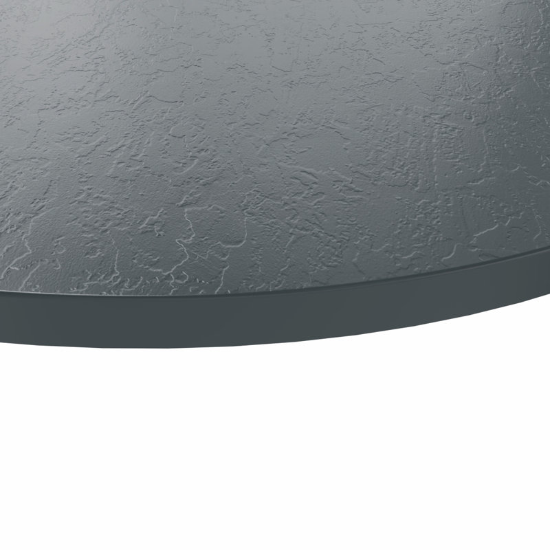 Antoria Slate Shower Tray, 80cm H x 80cm W x 3.2cm D, Anthracite