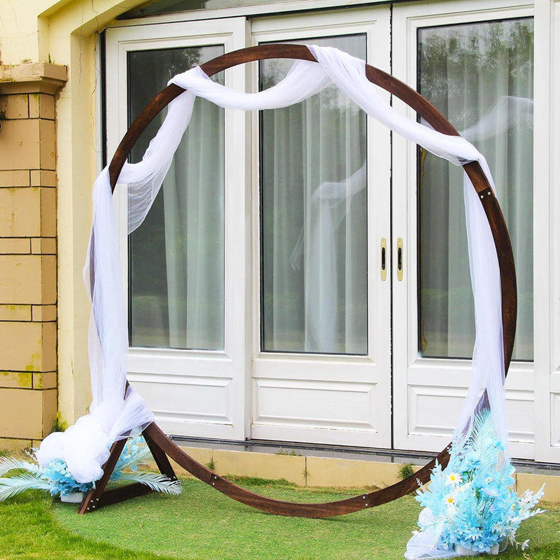 Arche en bois 7,5 pi pour cérémonie de mariage