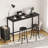 Kameelah Counter Stool with Iron Frame