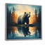«Double Exposure Bear», art mural grand ours-633810176-640536252