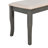 Shanequah 6-Piece Farmhouse Dining Table Set, Rectangular Trestle Table and 4 Upholstered Chairs & Bench for Dining Room,dining room set,dinning table set-895771832-895771839-895771838