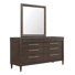 Commode 8 tiroirs avec miroir