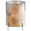 Basil Glass and Iron Candle Holder-27845454
