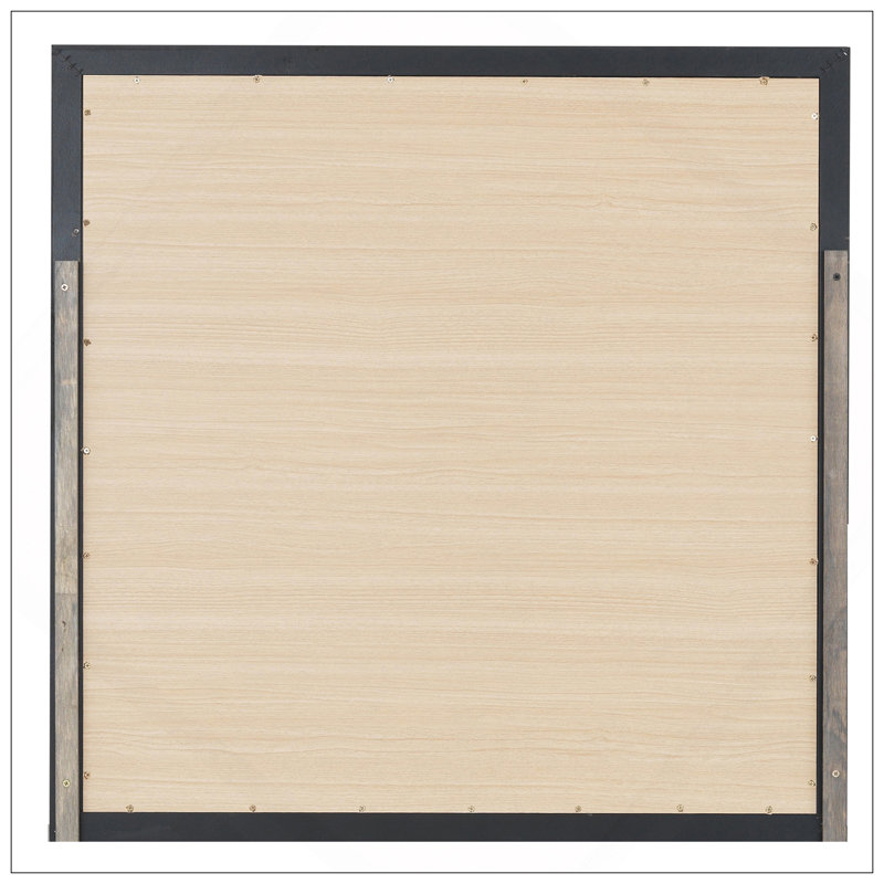 Miroir de conception moderne avec finition stratifiée de haute qualité et verre à faible distorsion pour des reflets clairs
