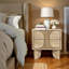Hina 2-Drawer Acacia Nightstand