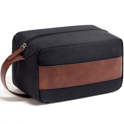 Grand sac de voyage pour articles de toilette résistant à l'eau