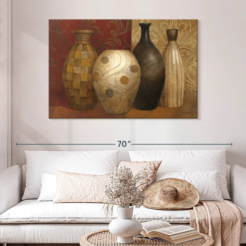 Timeless Vessels, 32" H x 48" W