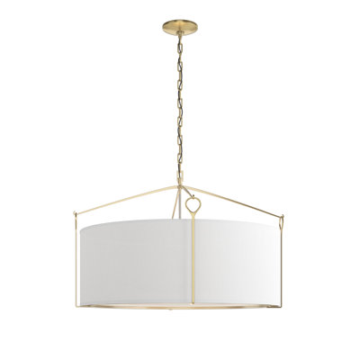Bow 4 - Light Drum Chandelier