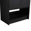 Meuble-lavabo 30 po, 2 portes autoportantes en chêne noir, meuble-lavabo emphase en contreplaqué 30 po, armoire en chêne
