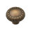 CK Series 1 1/2" Diameter Mushroom Knob