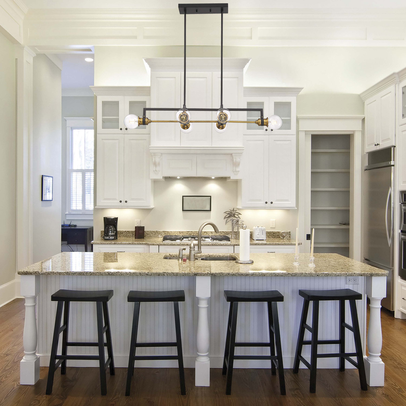 Tommie 6 Light Dimmable Pendant