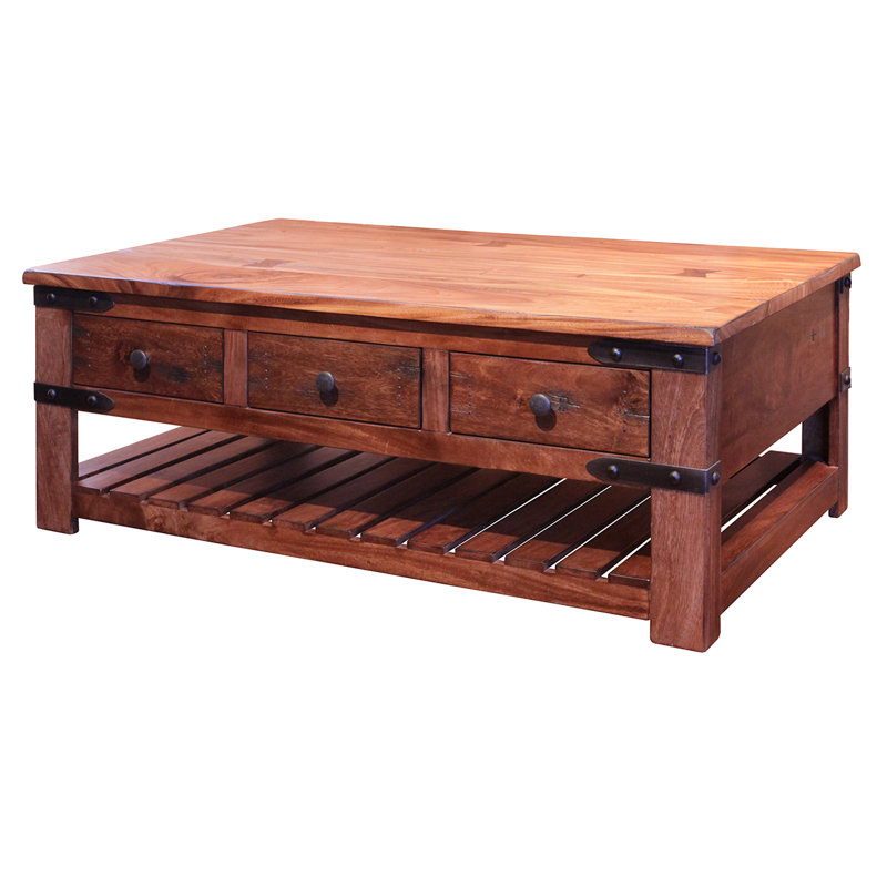 Solid Wood Single Coffee Table