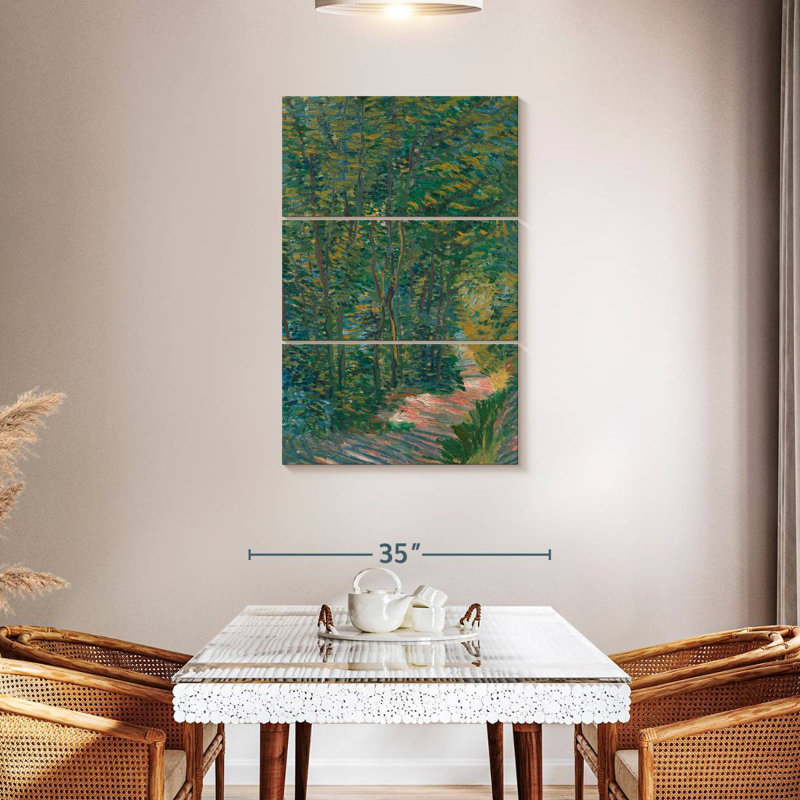 Alvord Path In The Woods, 45" H x 28" W