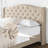Velvet Platform Bed Frame W/Headboard And Footboard Upholstered Bed Frames-107650430-107650432