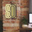 «Numbers 2» par Design Fabrikken, estampe numérique sur toile-101441250