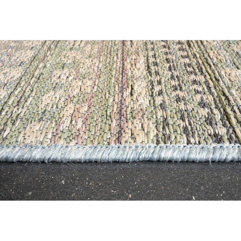 Shelford Striped Indoor / Outdoor Area Rug, Rectangle 120 x 170cm