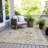 Machine Washable Indoor/Outdoor Xhevrie Linen Rug-713255347