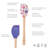 Spatulart Liquid Conversions Wood Handled Spatula