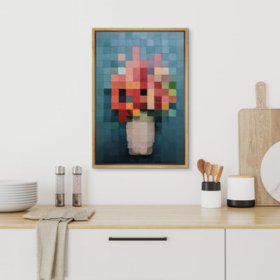 " Floral Bouquet In Vase "