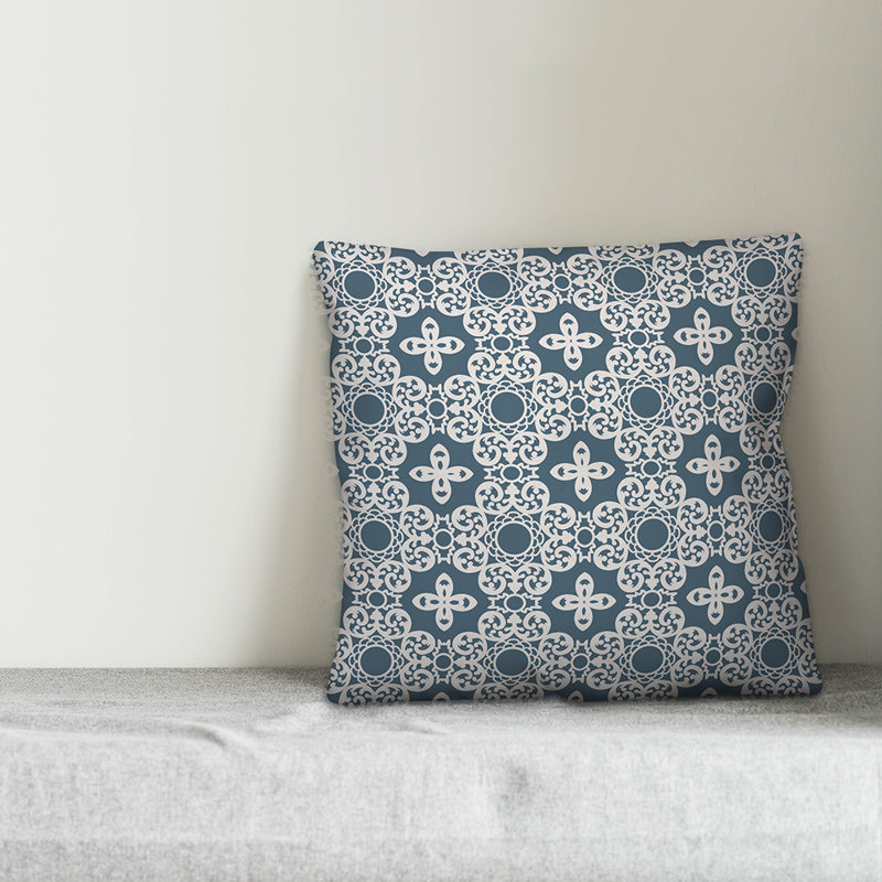  Coussin Tile, 16 po x 1 po, Poussière, Pas de bourre
