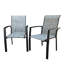 Ensemble de 2 chaises de salle à manger d'extérieur