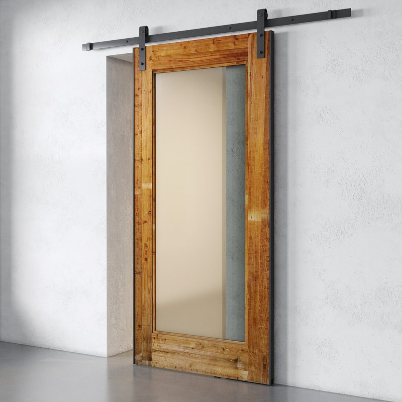 Porte de grange 1 panneau Urban Woodcraft 40 "- bois récupéré