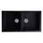 34'' L Double Bowl Granite Kitchen Sink-14644813