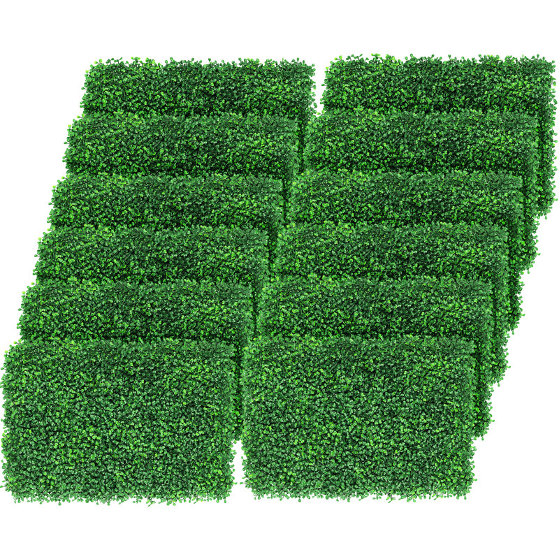 Ensemble de 300 buis artificiels, Jaune / vert / vert foncé