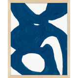 Blue Harmony 1 By Andrea Stokes - Framed Wall Art