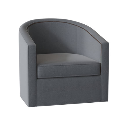 Fauteuil demi-tonneau de 34 po Ambre