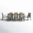 Emy Rectangular 8 - Person 84" Long Dining Set