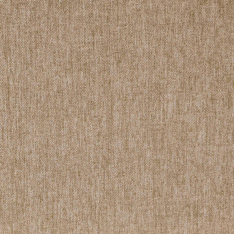 Repose-pieds standard large de 27 po Corwith, Tissu brun clair / noyer foncé
