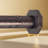 Heavy Duty Tension Curtain Rod - Adjustable Spring Tension Rod For Shower Or Windows, Hexagonal Design With Rustproof Finish And Non-Slip Rubber Tips