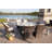 Algird 6 - Person Wicker Patio Dining Set with Oval Table , Cushions Included
