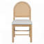 Ensemble de table de salle à manger 5 pièces avec 4 chaises rembourrées, rétro et extensible, parfait pour les repas en famille-445206230