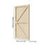 Strong Garden Gate with Latch