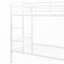 MM Silver Twin Over Twin Bunk Bed-172504828