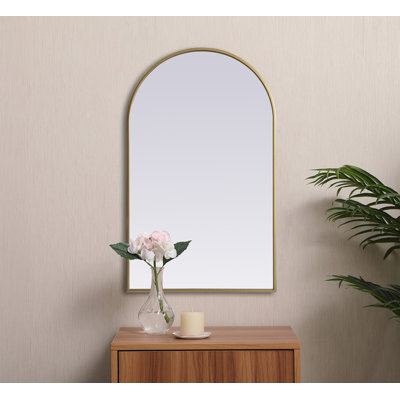 Sabine Metal Arch Wall Mirror