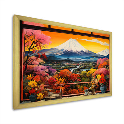 Montagne, Japon, vue sur la montagne, Mont Fuji 3 - Japon, art mural