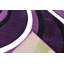 Tapis rose/noir abstrait 3D Mccampbell-37341200